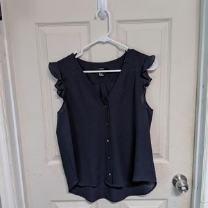 Navy blue blouse